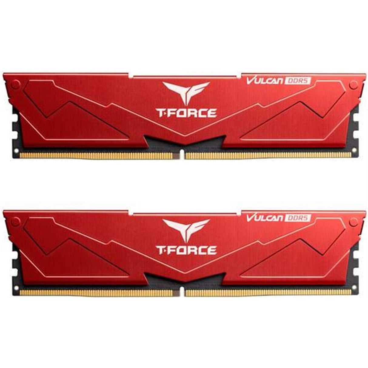 TeamGroup T-Force VULCAN Red DIMM Kit 64 Go (2 x 32 Go), mémoire système DDR5 6000 MHz