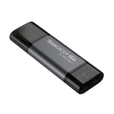 Team TX1364GC01 2 in 1 Dual OTG 64GB Flash Drive, X1 USB 3.2 Gen1, Type C & A, Plug and Play