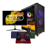 DCG Sentinel - Ryzen 5 7600X, 16GB DDR5, RX 7700 XT 12GB, 500GB SSD, 24" Monitor Gaming PC Bundle