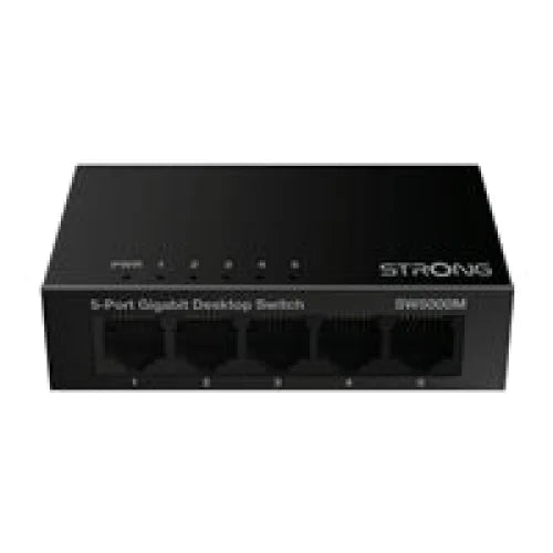 Strong SW5000MUK 5 Port Gigabit Switch (Metal) - Networking