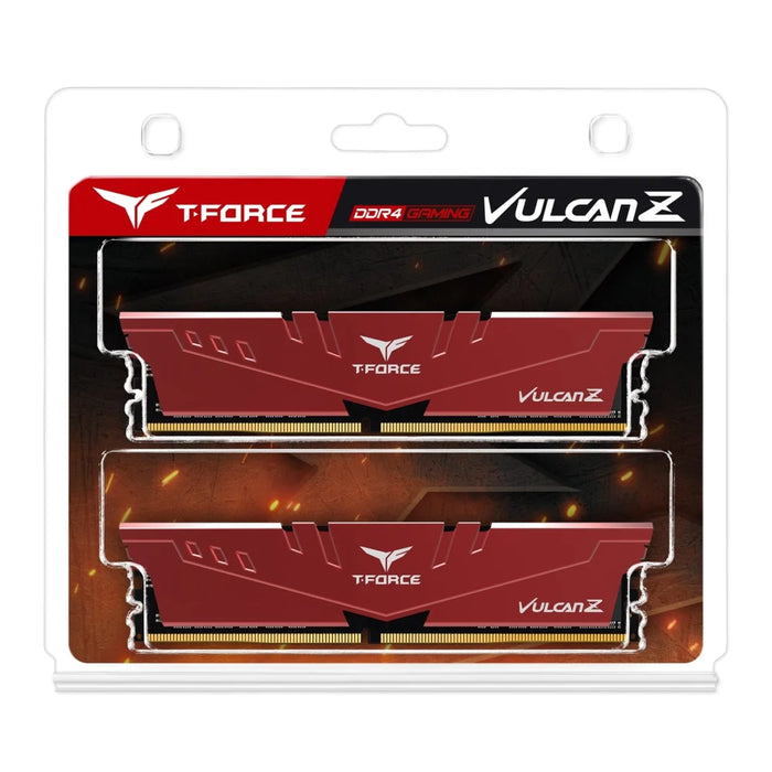 Team Vulcan Z 16GB Red Heatsink (2 x 8GB) DDR4 2666MHz DIMM