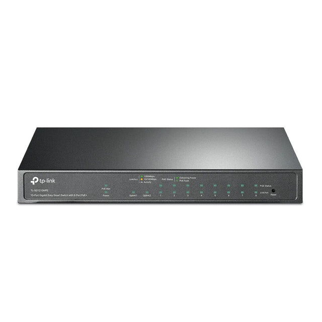 TP-Link 10-Port Gigabit Easy Smart Switch with 8-Port PoE