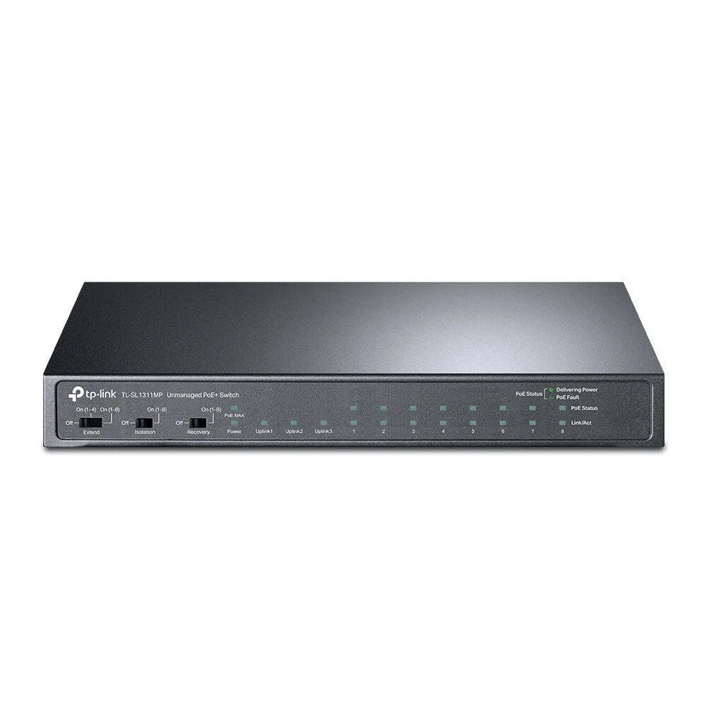 TP-Link 8-Port 10/100Mbps + 3-Port Gigabit Desktop Switch