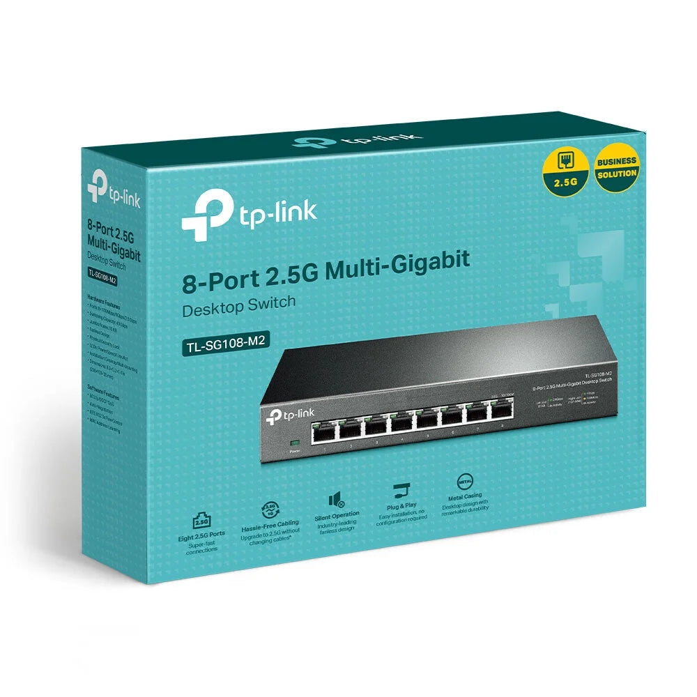 TP-Link 8-Port 2.5G Desktop Switch - Network Switches