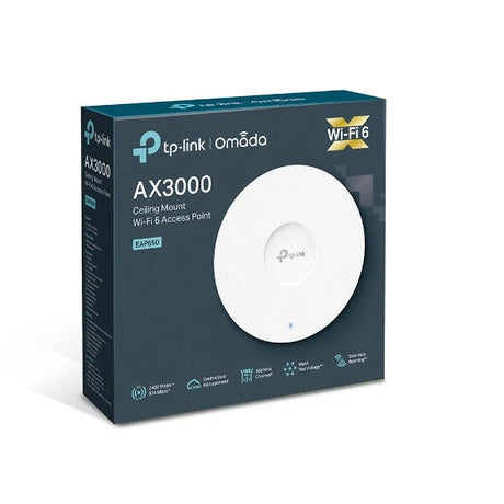 TP-Link Omada AX3000 Ceiling Mount WiFi 6 Access Point