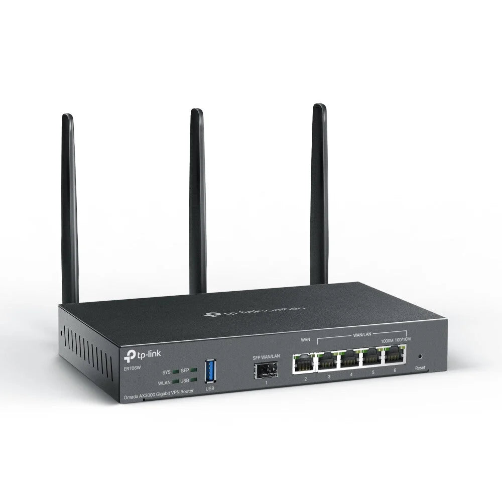 TP-Link Omada AX3000 Gigabit VPN Router - Wireless Routers