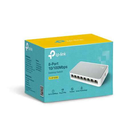 TP-Link TL-SF1008D network switch Unmanaged Fast Ethernet