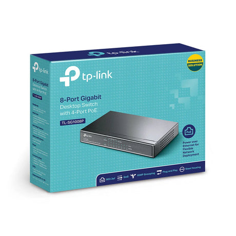 TP-Link TL-SG1008P network switch Unmanaged Gigabit