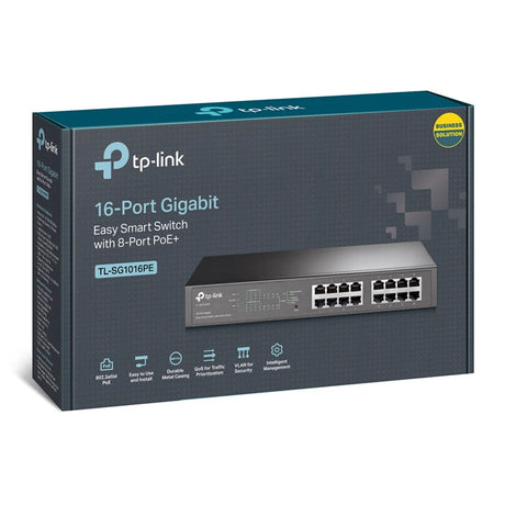 TP-Link TL-SG1016PE network switch Managed L2 Gigabit