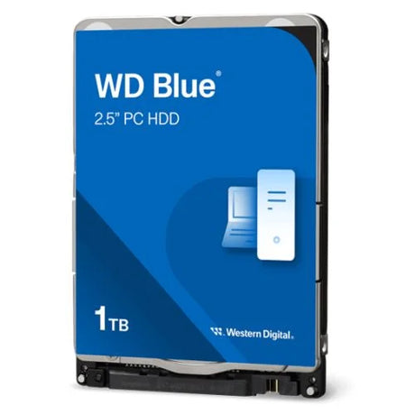 WD 2.5’ 1TB SATA3 Blue Mobile Hard Drive 5400RPM 128MB