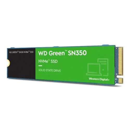 WD 2TB Green SN350 M.2 NVMe SSD M.2 2280 PCIe3 QLC NAND R/W