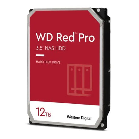 WD 3.5’ 12TB SATA3 Red Pro Series NAS Hard Drive 7200RPM