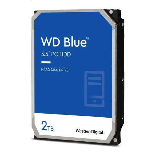 WD 3.5’ 2TB SATA3 Blue Series Hard Drive 7200RPM 256MB