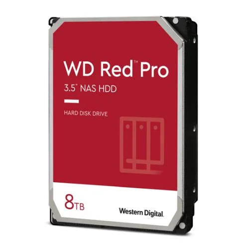 WD 3.5’ 8TB SATA3 Red Pro Series NAS Hard Drive 7200RPM
