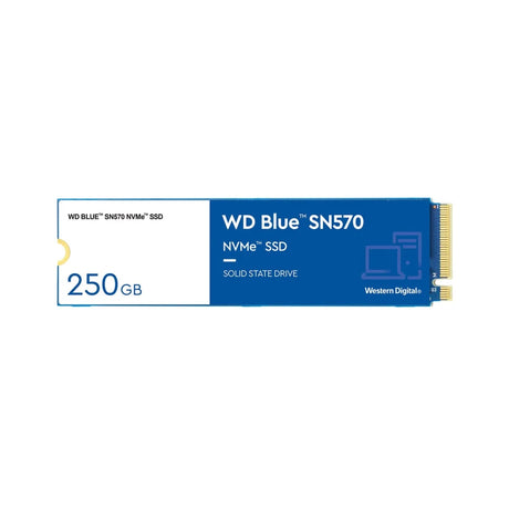 WD Blue SN570 (WDS250G3B0C) 250GB NVMe M.2 Interface PCIe