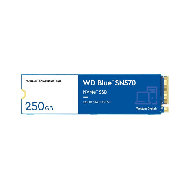 WD Blue SN570 (WDS250G3B0C) 250GB NVMe SSD M.2 Interface