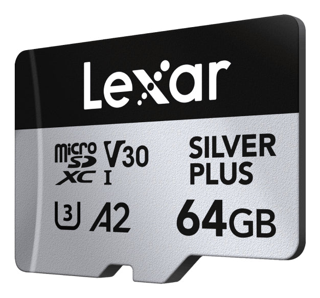 Lexar SILVER PLUS micro SD Card 64GB