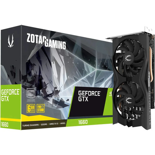 Zotac Gaming GeForce GTX 1660 Twin Fan 6GB - Graphics Cards